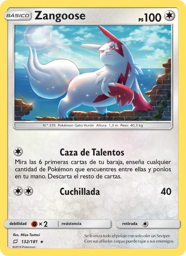 Zangoose #132