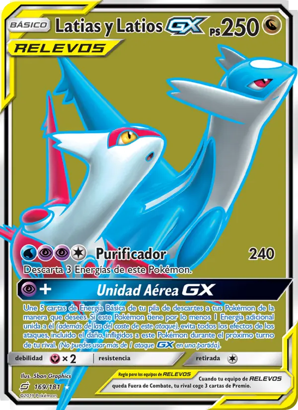 Latias y Latios GX #169