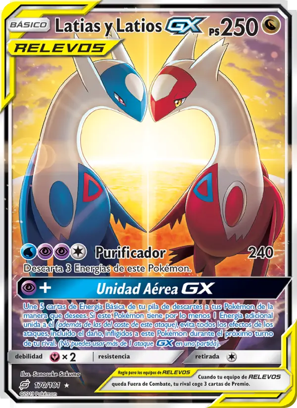 Latias y Latios GX #170