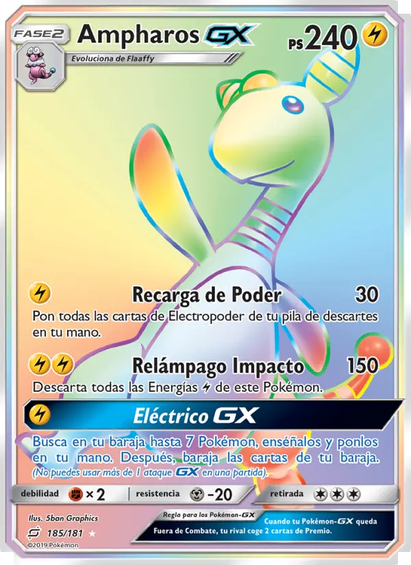 Ampharos GX #185