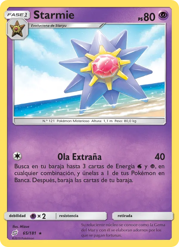 Starmie #65 — Union de Aliados