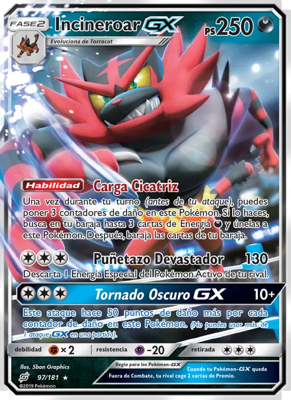 Incineroar GX #97