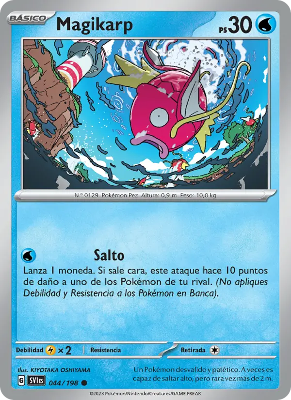 Magikarp #044 — Escarlata y Púrpura