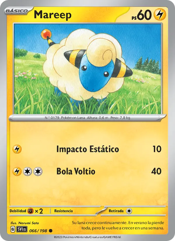 Mareep #066 — Escarlata y Púrpura