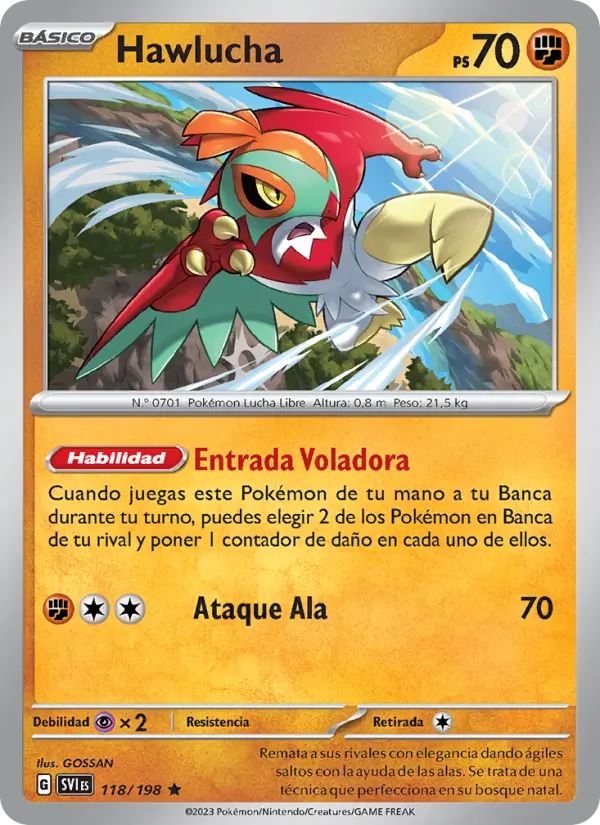 Hawlucha #118
