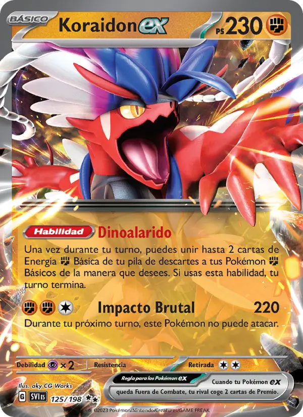 Koraidon ex #125
