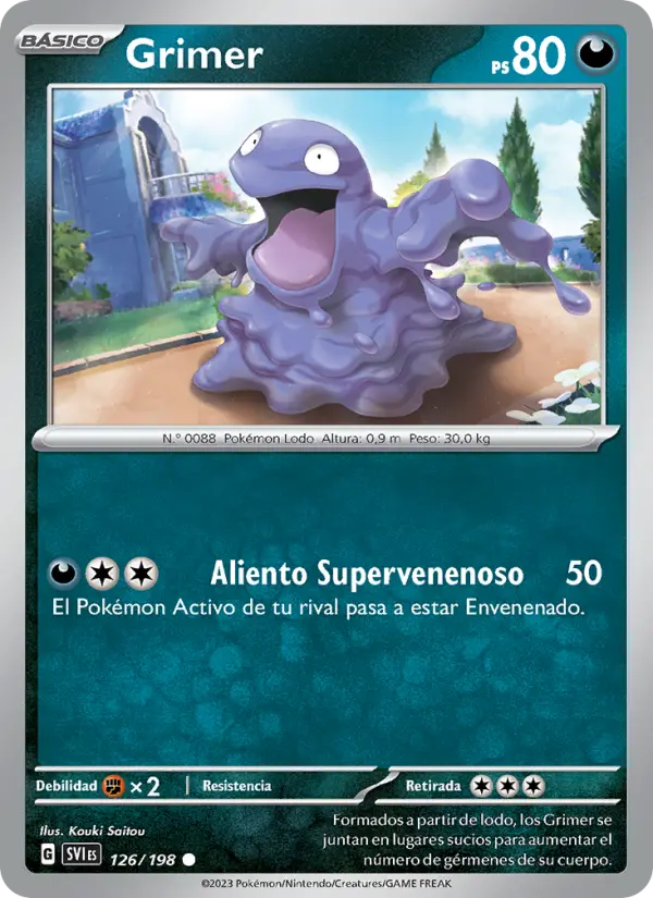Grimer #126 — Escarlata y Púrpura