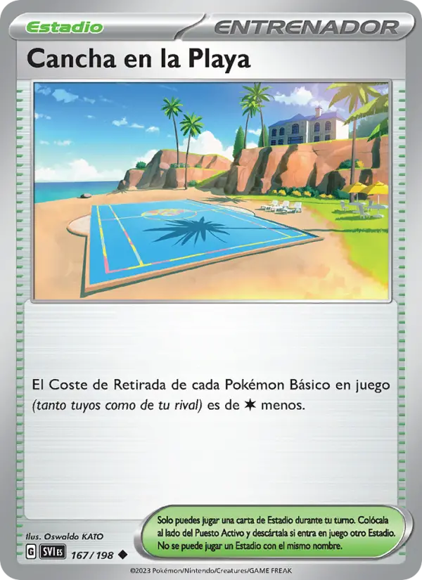 Cancha en la Playa #167