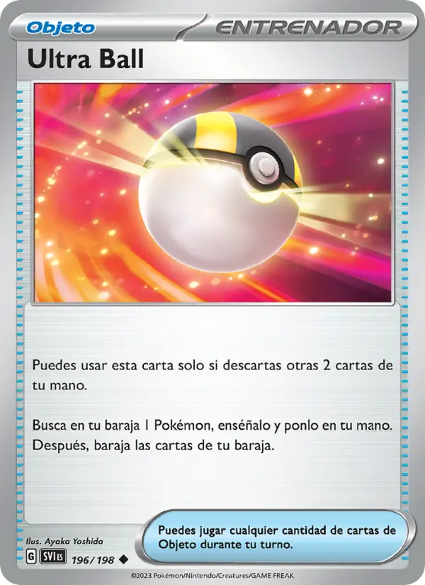 Ultra Ball #196 — Escarlata y Púrpura