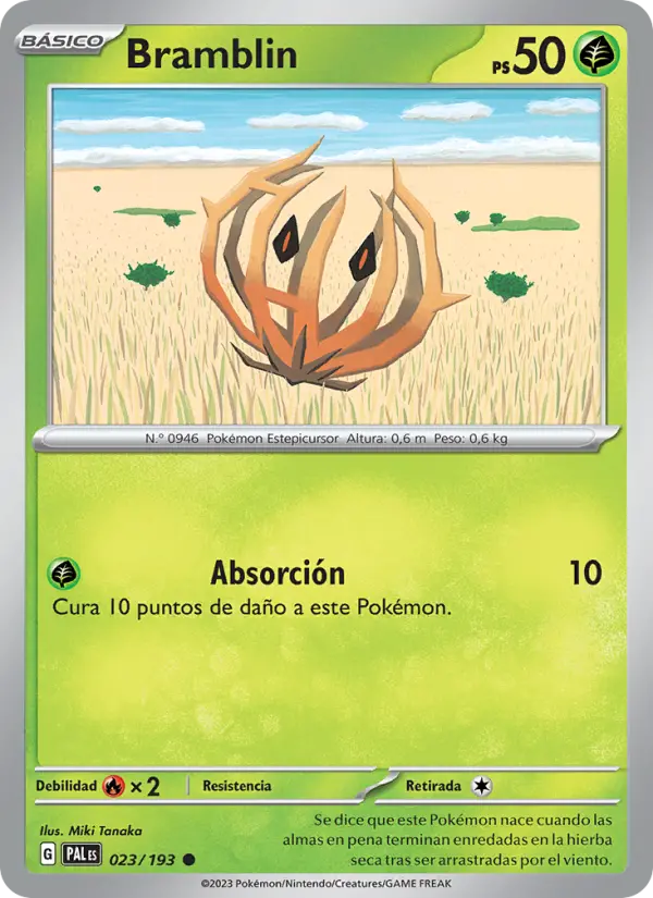 Bramblin #023 — Evoluciones en Paldea