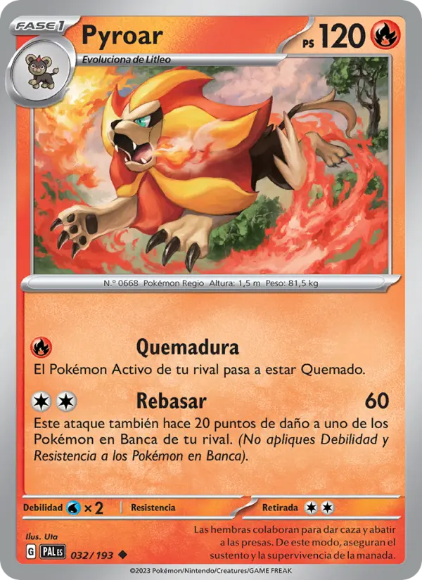 Pyroar #032