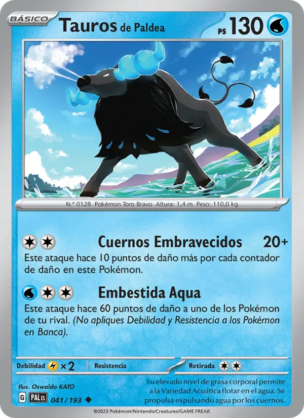 Tauros de Paldea #041