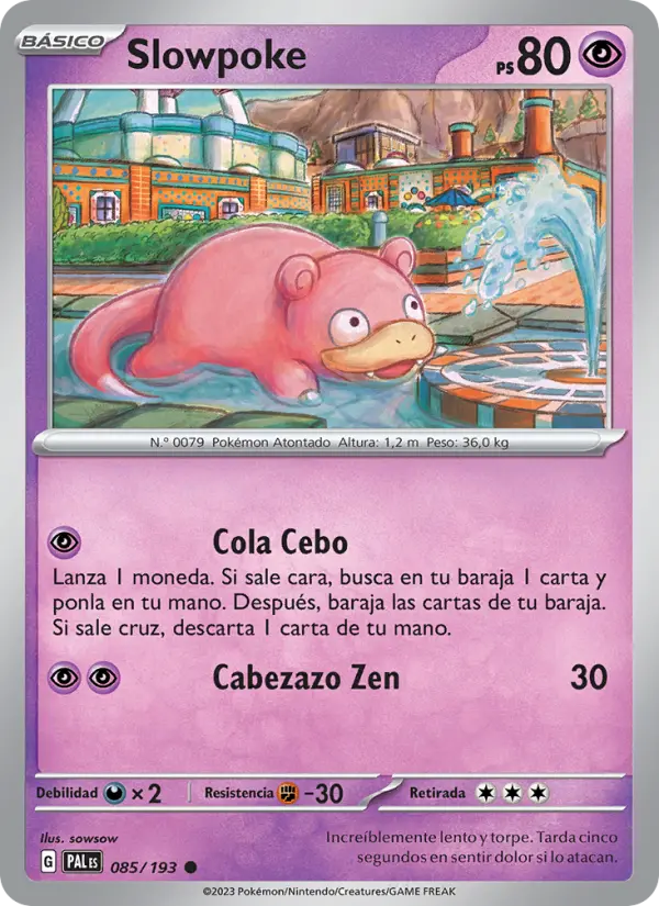 Slowpoke #085 — Evoluciones en Paldea