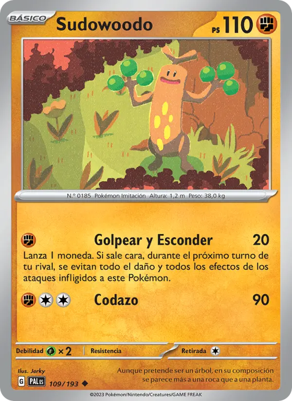 Sudowoodo #109