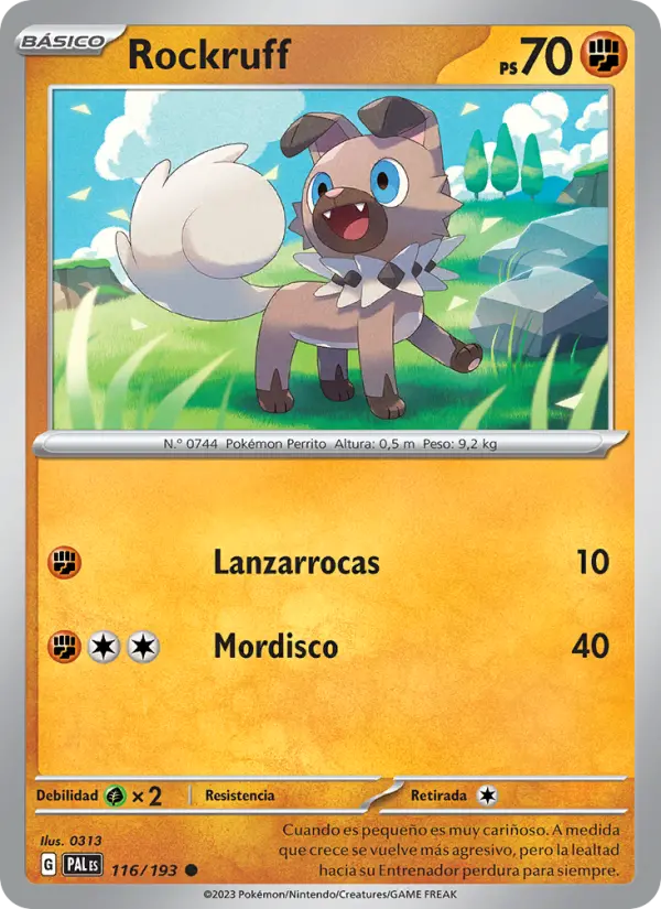 Rockruff #116