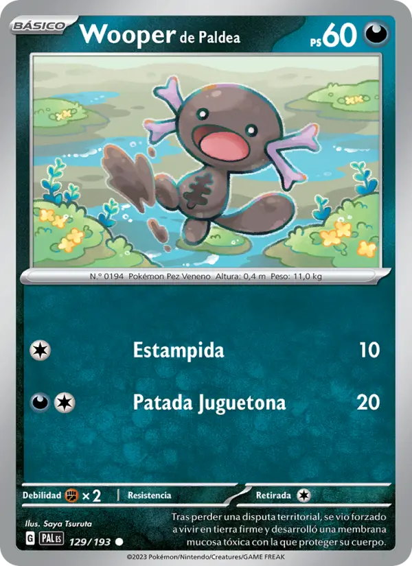 Wooper de Paldea #129
