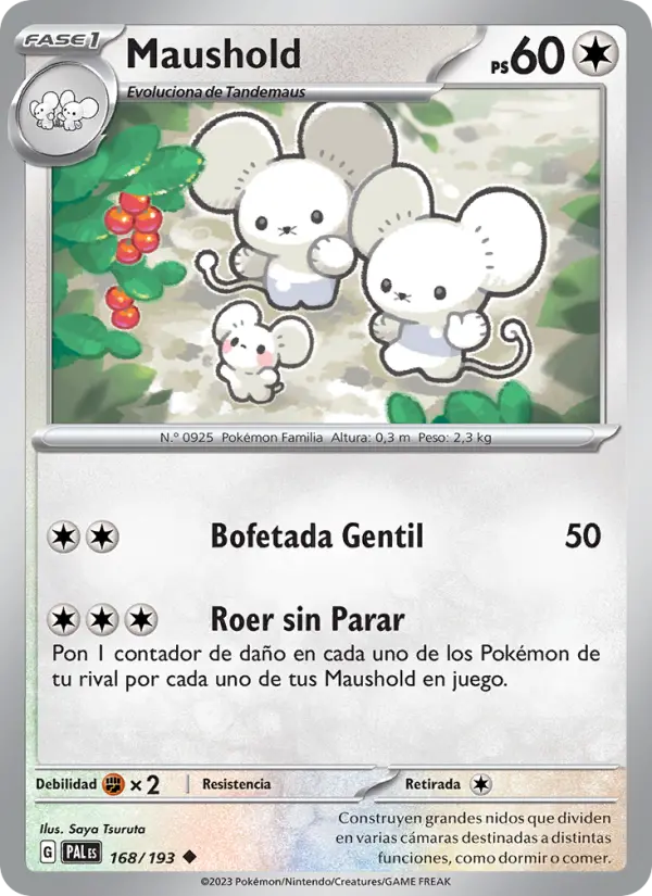 Maushold #168 — Evoluciones en Paldea