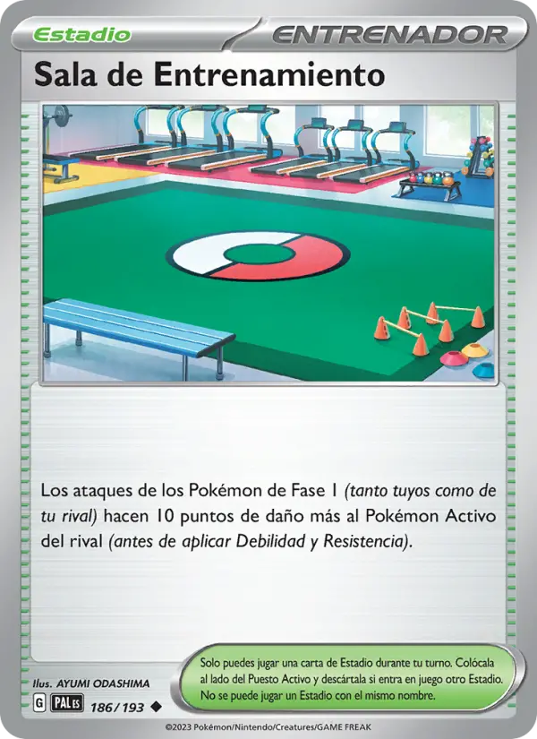 Sala de Entrenamiento #186 — Evoluciones en Paldea (Reverse Holo)