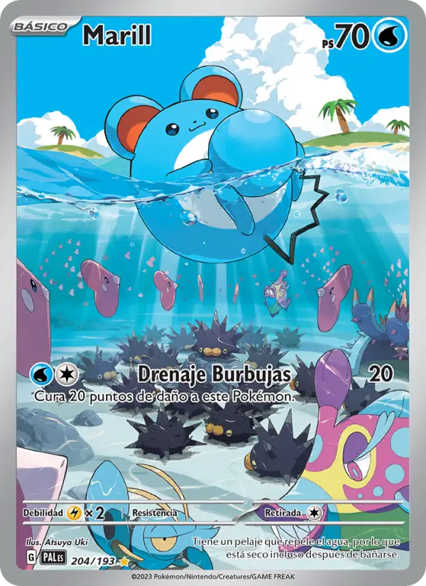 Marill #204 — Evoluciones en Paldea