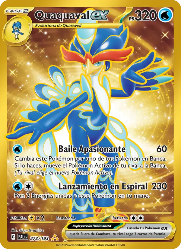 Quaquaval ex #273 — Evoluciones en Paldea