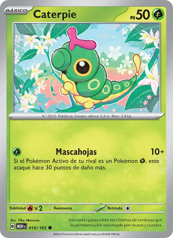 Caterpie #010