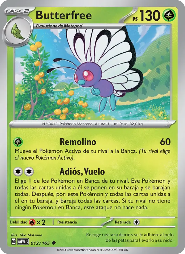 Butterfree #012