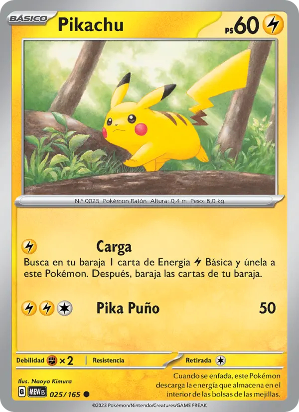 Pikachu #025