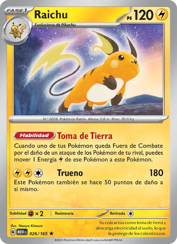 Raichu #026