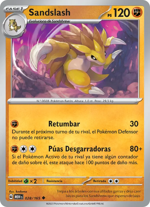 Sandslash #028