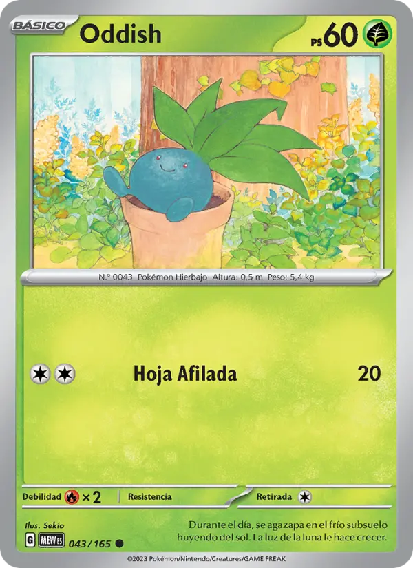 Oddish #043