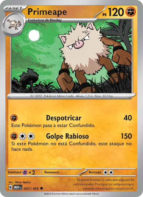Primeape #057
