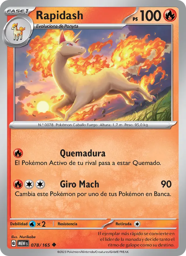 Rapidash #078
