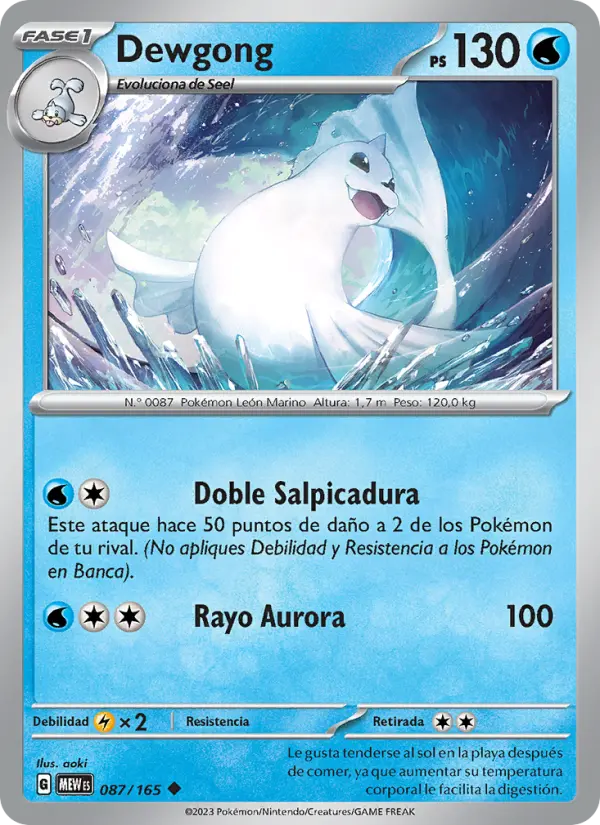 Dewgong #087