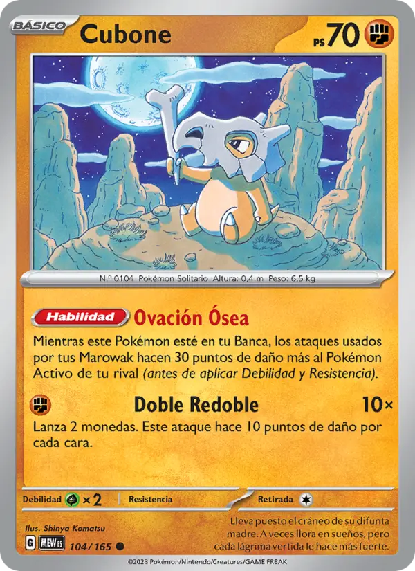 Cubone #104