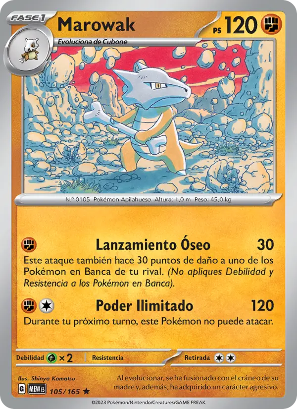 Marowak #105