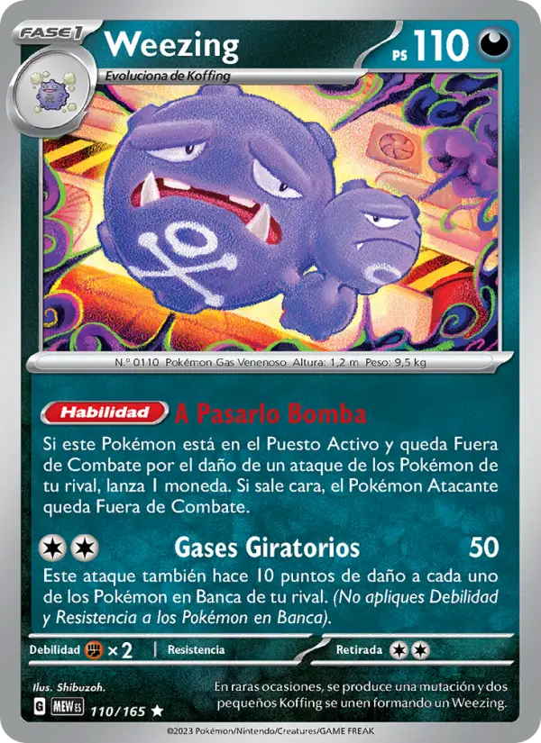 Weezing #110