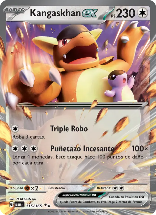 Kangaskhan EX #115