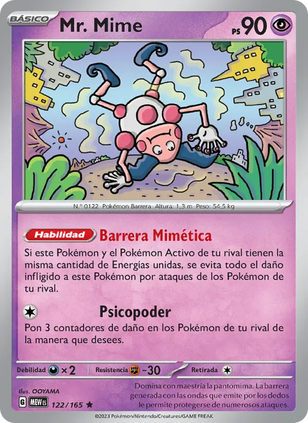 Mr. Mime #122