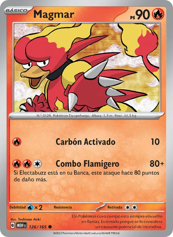 Magmar #126
