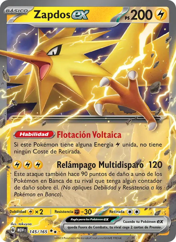 Zapdos ex #145