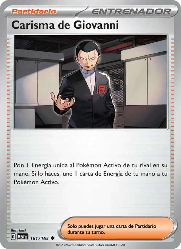 Giovanni's Charisma #161