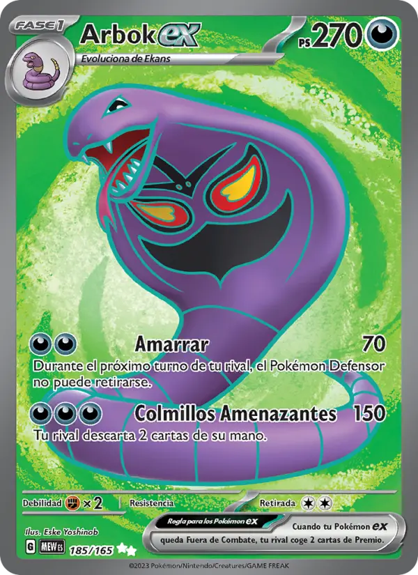 Arbok ex #185