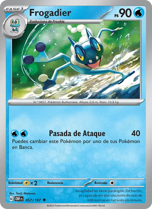Frogadier #057