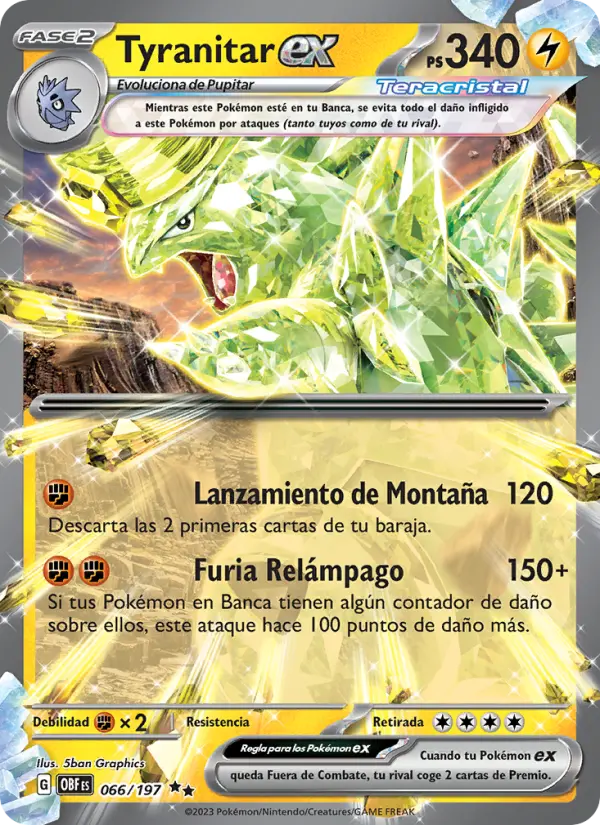 Tyranitar ex #066