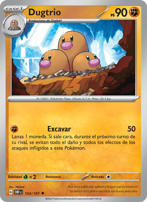 Dugtrio #104