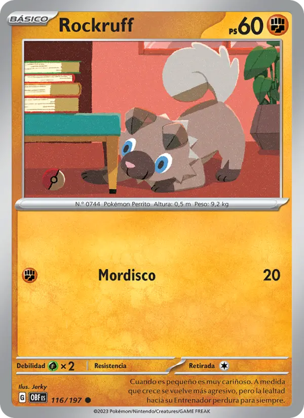 Rockruff #116
