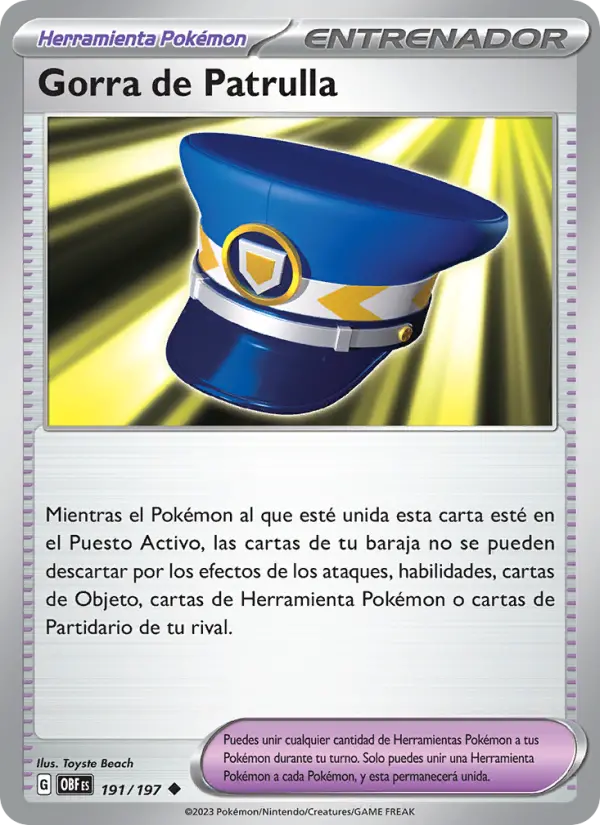 Gorra de Patrulla #191 — Llamas Obsidianas
