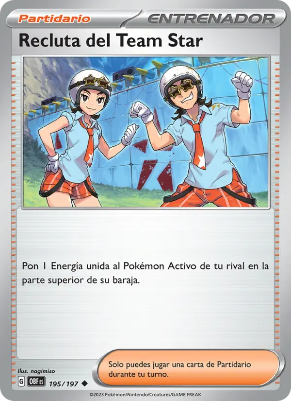 Recluta del Team Star #195 — Llamas Obsidianas