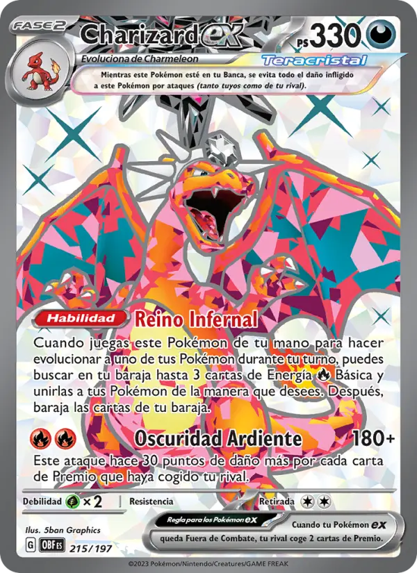 Charizard ex #215