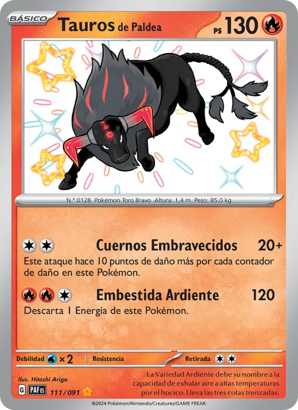 Tauros de Paldea #111